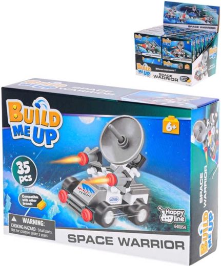 Costruzioni BuildMeUP guerriero spaziale 30–35 pezzi (4 varianti) - 1 pezzo