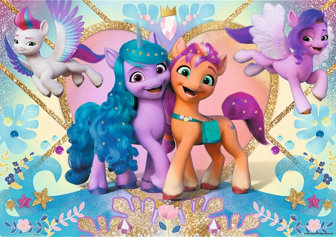 Puzzle 100 pezzi Glitter My Little Pony Pony scintillanti
