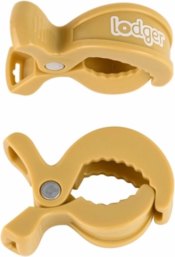 LODGER Swaddle clip – clip per fascia, 2 pz, honey