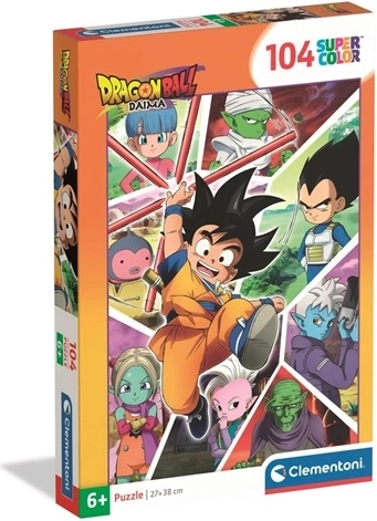 Puzzle Clementoni SuperColor Maxi 104 pezzi Dragon Ball Daima