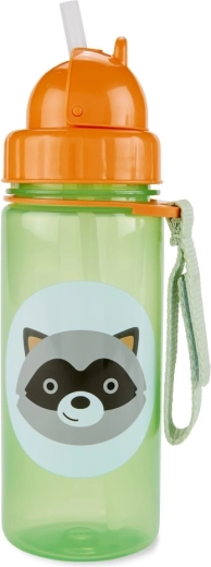 Skip Hop Zoo bicchiere con cannuccia procione 385 ml