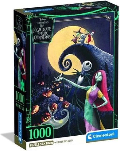 Puzzle Clementoni Disney The Nightmare Before Christmas 1000 pezzi