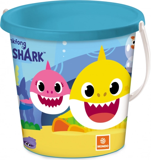 Secchiello con motivo Baby Shark 17 cm