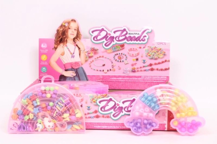 Perline per la creazione di bigiotteria set da 12 pz