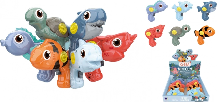 Animaletto marino con effetti luminosi e sonori