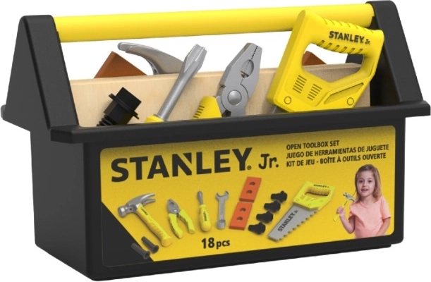 STANLEY Jr. valigetta porta attrezzi per bambini (18 pezzi)