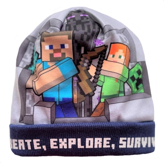 Berretto blu Minecraft