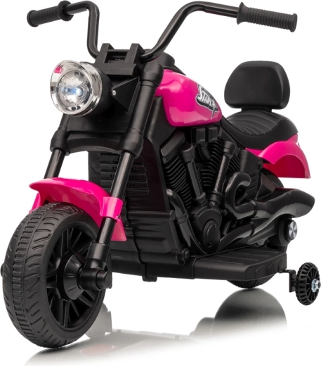 Moto elettrica per bambini STAR rosa