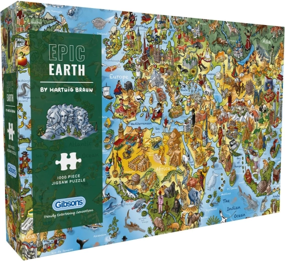 Puzzle Gibsons Terra epica 1000 pezzi