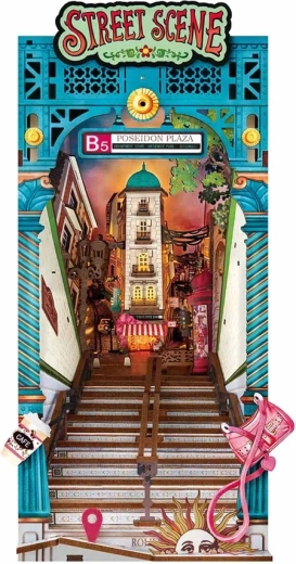 RoboTime puzzle 3D fermalibri strada cittadina