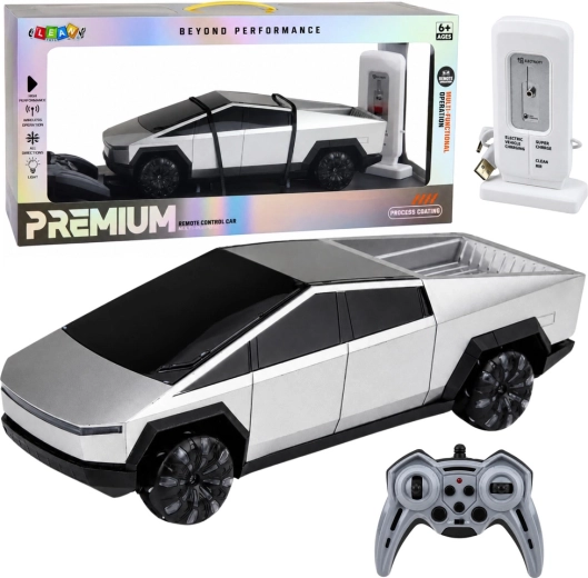 Pickup RC telecomandato con stazione di ricarica e luci 1:12 - 1 pezzo