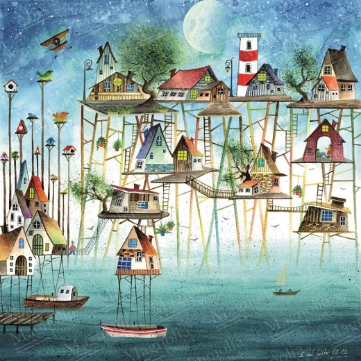 Puzzle Pier City 1023 pezzi MAGNOLIA