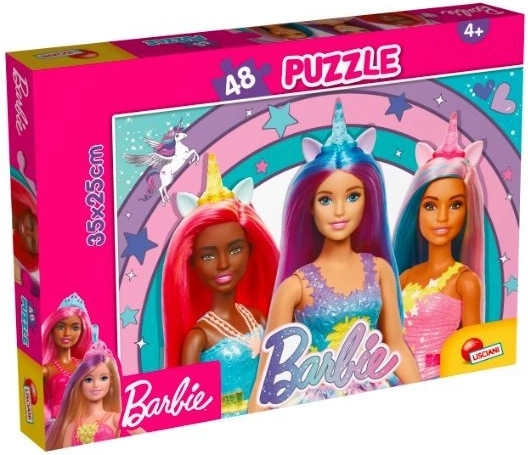 Puzzle Barbie 48 pezzi Unicorno Magico