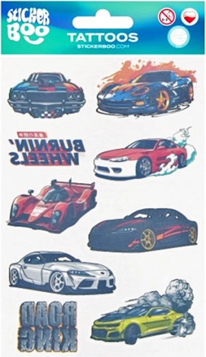 Tatuaggi auto per bambini