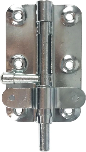 Catenaccio corto per porta zincato 95/135 mm K 101 in blister