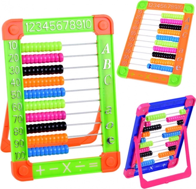 Contatore scolastico colorato in plastica per bambini