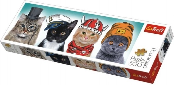 Puzzle panoramico TREFL - Squadra morbida 500 pezzi