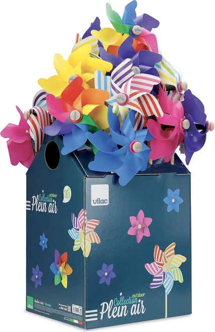 Vilac girandola su bastoncino di legno – colori assortiti