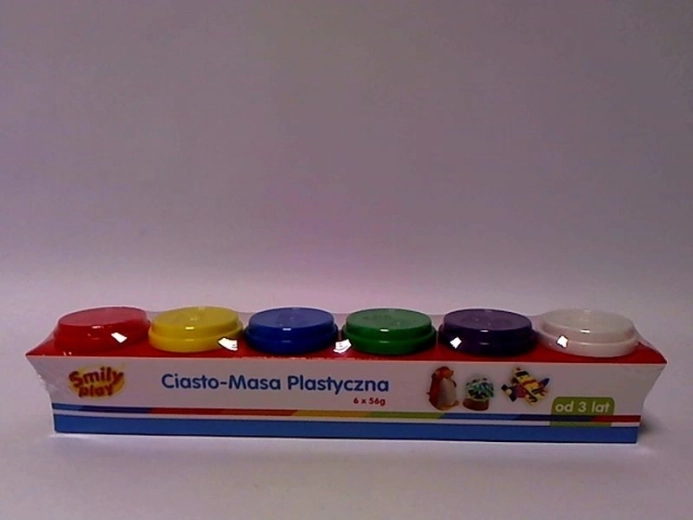 SmilyPlay pasta modellabile in vasetti (6 colori) - 1 pezzo
