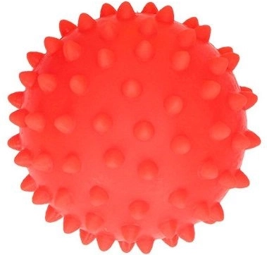 Pallina massaggiante sensoriale per la mano, rossa
