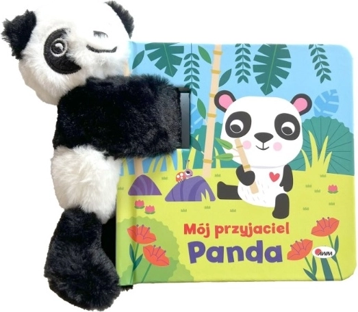 Il mio amico panda – leporello con mascotte di peluche