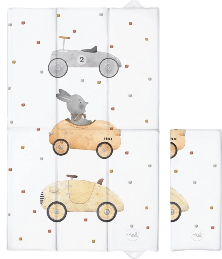 Ceba Baby fasciatoio da viaggio basic bunny driver 80 × 50 cm - 1 pezzo