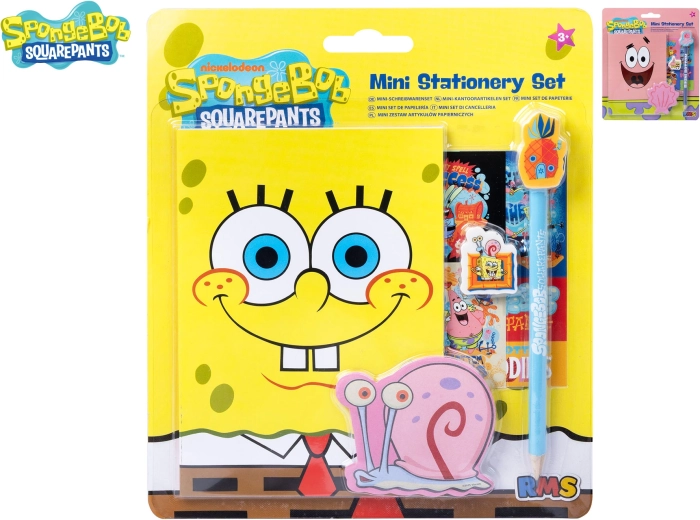 Set di articoli per scrittura SpongeBob