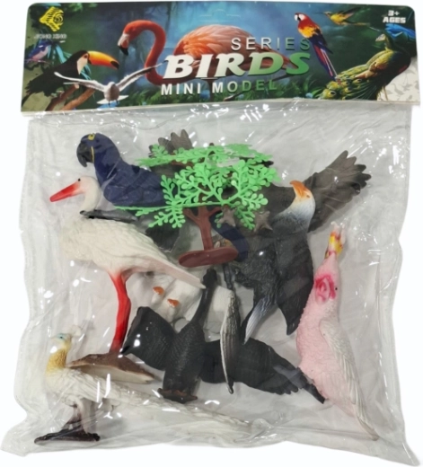 Set di uccelli 9 pz