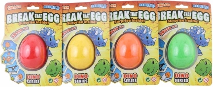 Uovo con Figurina di Dinosauro