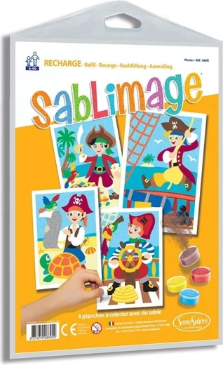 Sentosphere Sablimage set di immagini Pirati