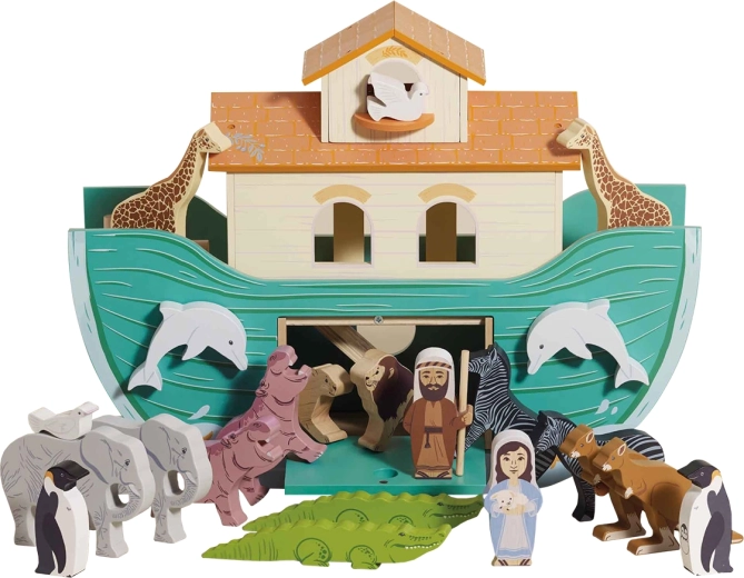 Le Toy Van grande Arca di Noè – set in legno con personaggi