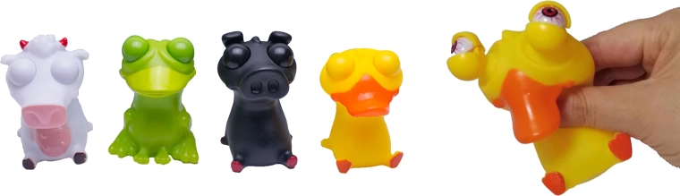 Animaletto antistress da schiacciare 8 cm