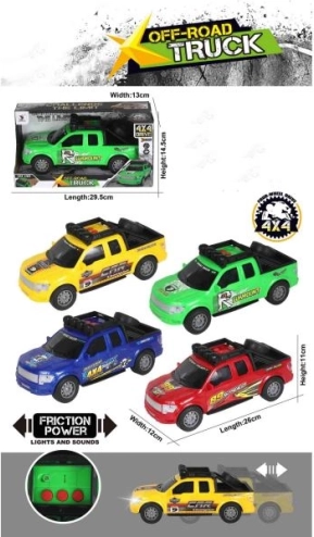 Auto con suoni e luci, verde