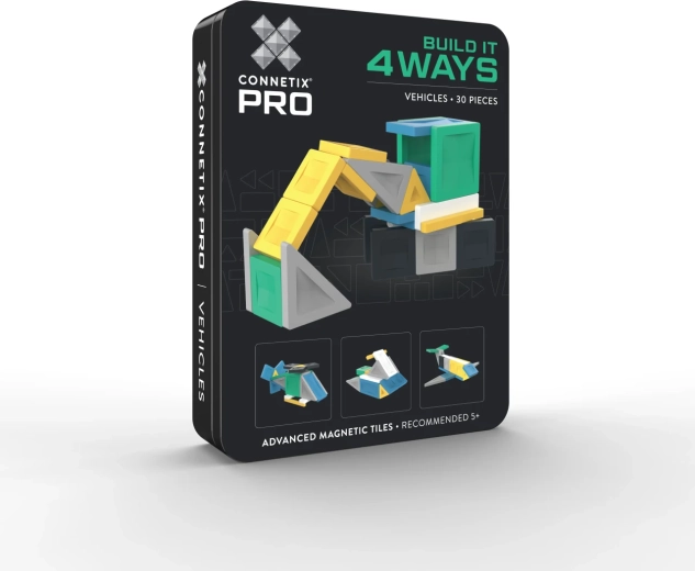 CONNETIX PRO set di costruzioni di veicoli 4 modi, 30 pezzi