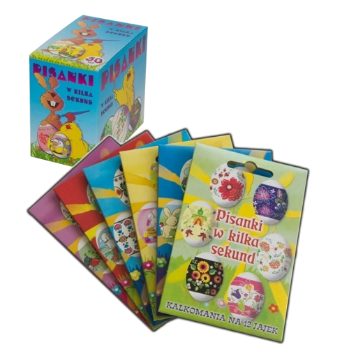 Manicotti termorestringenti per uova di Pasqua – set di 12 decorazioni