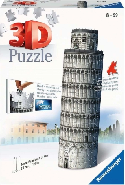 Ravensburger 3D puzzle Torre Pendente di Pisa 216 pezzi