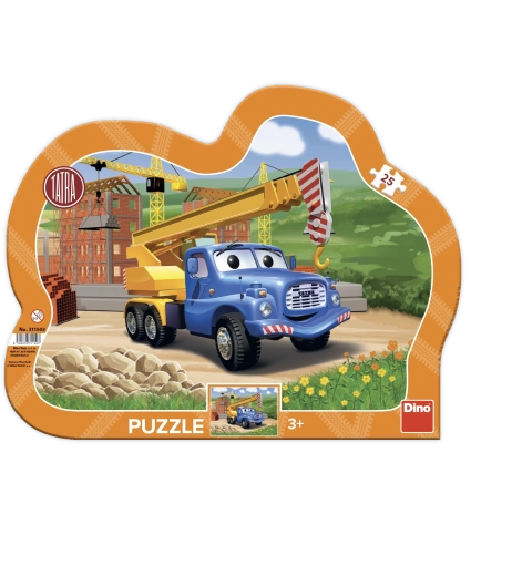 Puzzle da tavolo Tatra gru da 25 pezzi