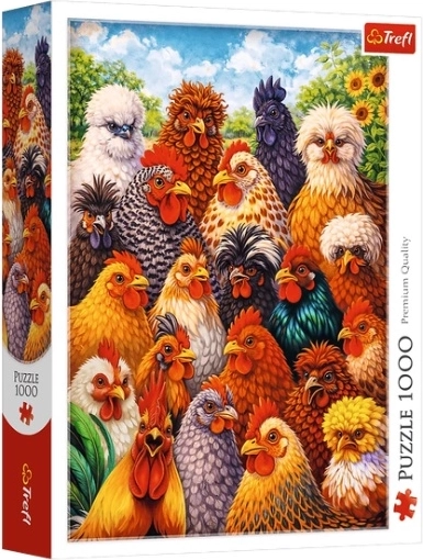 Puzzle Galline 1000 pezzi