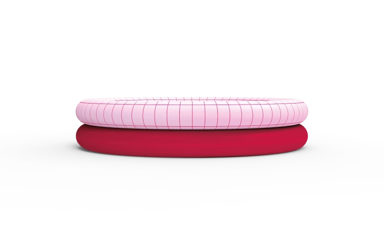 Piscina gonfiabile Quut cherry 120 cm