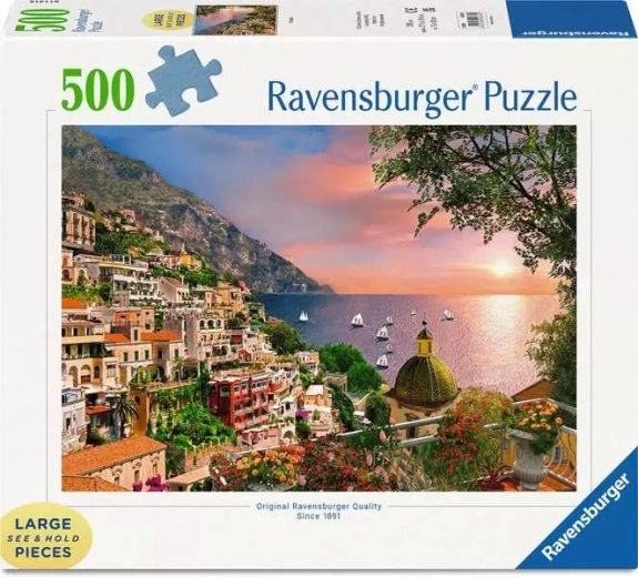 Puzzle Ravensburger Positano, Italia XXL 500 pezzi