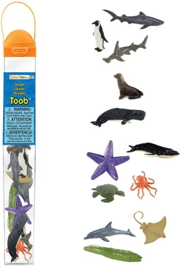 Safari Ltd. Toobs tubo Oceano – statuine di animali marini