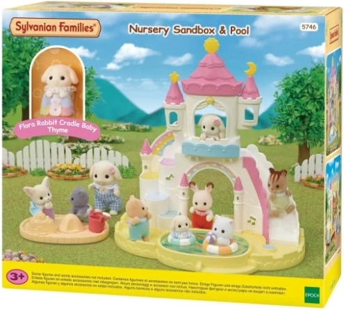 Sylvanian Families parco giochi con piscina