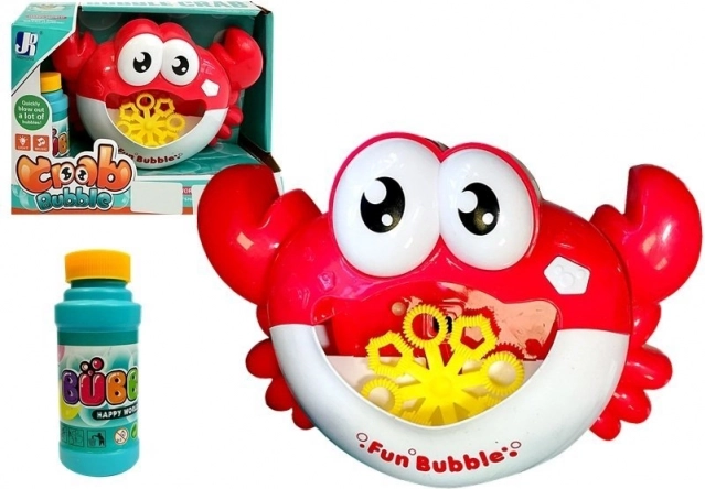 Macchina per bolle di sapone Crab Rossa