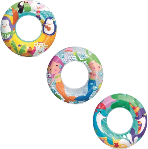 Anelli gonfiabili per bambini Bestway avventura marina 51 cm