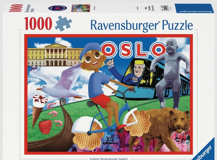 Puzzle Ravensburger Oslo, Norvegia 1000 pezzi
