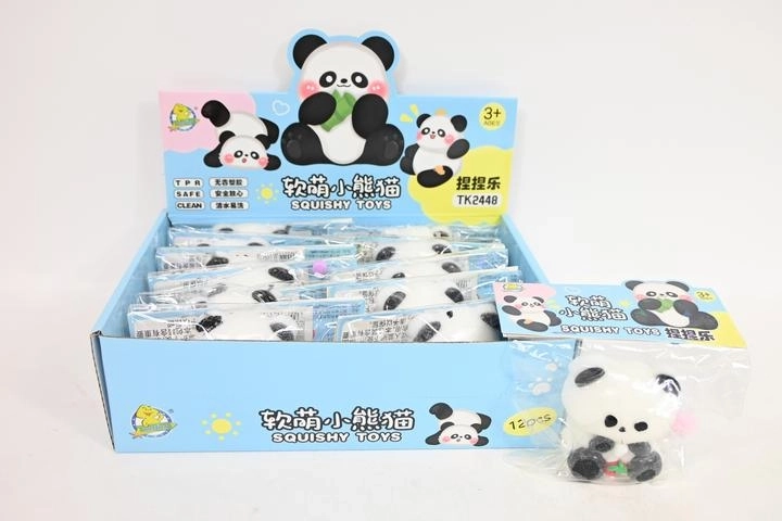 Pallina antistress da schiacciare panda