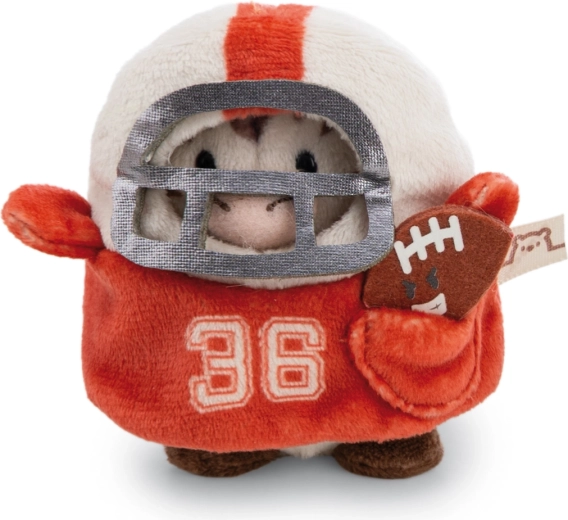 NICI MyMochi zebra Stripey 8 cm – football americano, confezione regalo