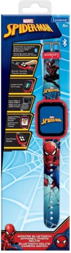 Smartwatch per bambini MARVEL SPIDER-MAN con Bluetooth, fotocamera e scheda da 8GB
