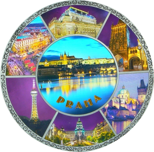 Disco volante Praga 21 cm