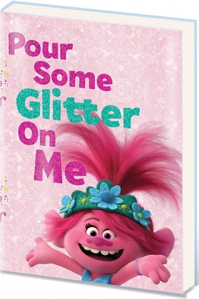 Blocco Trolls A5 con paillettes
